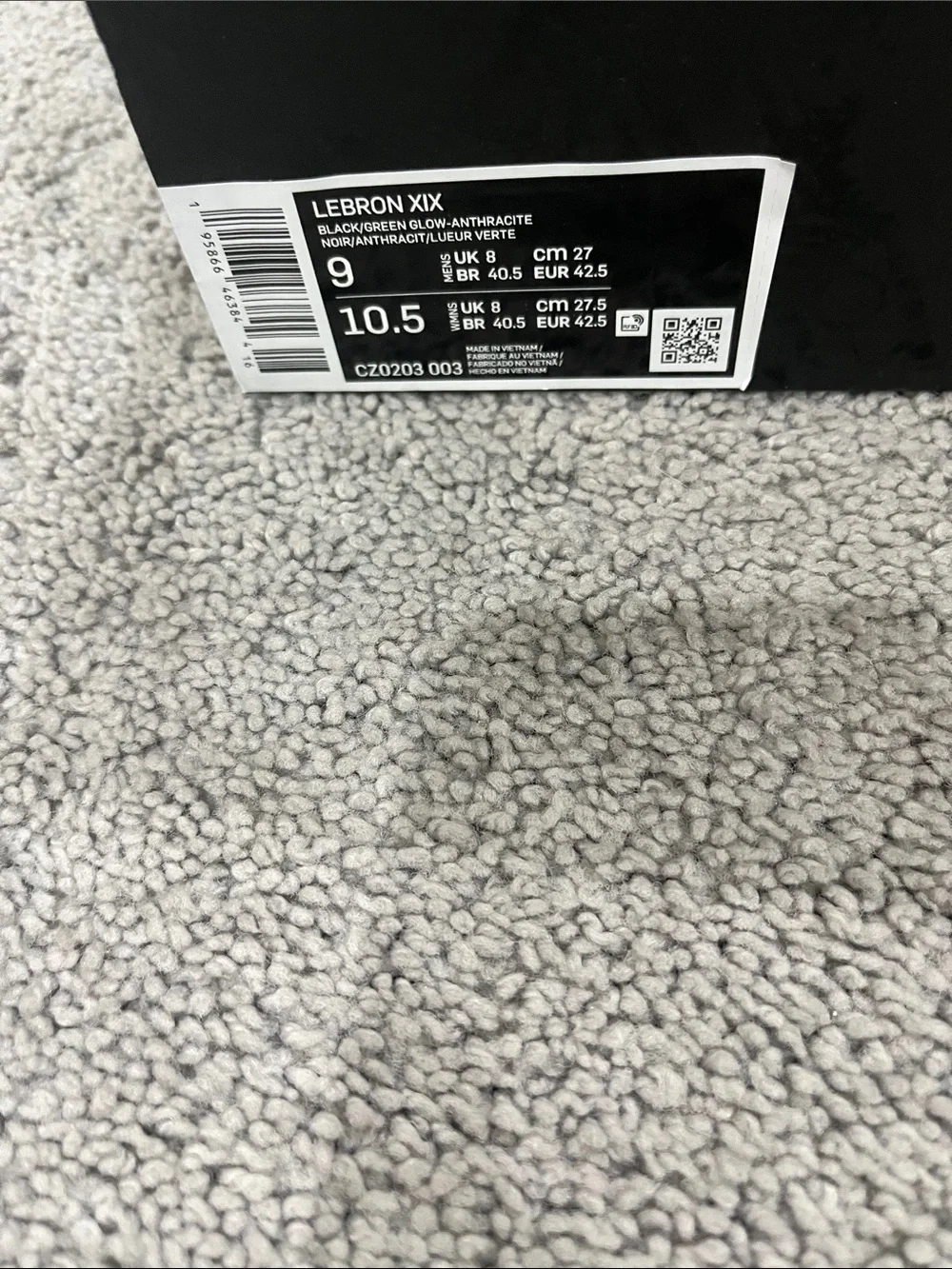 Nike LeBron XIX High-Top Sneakers -